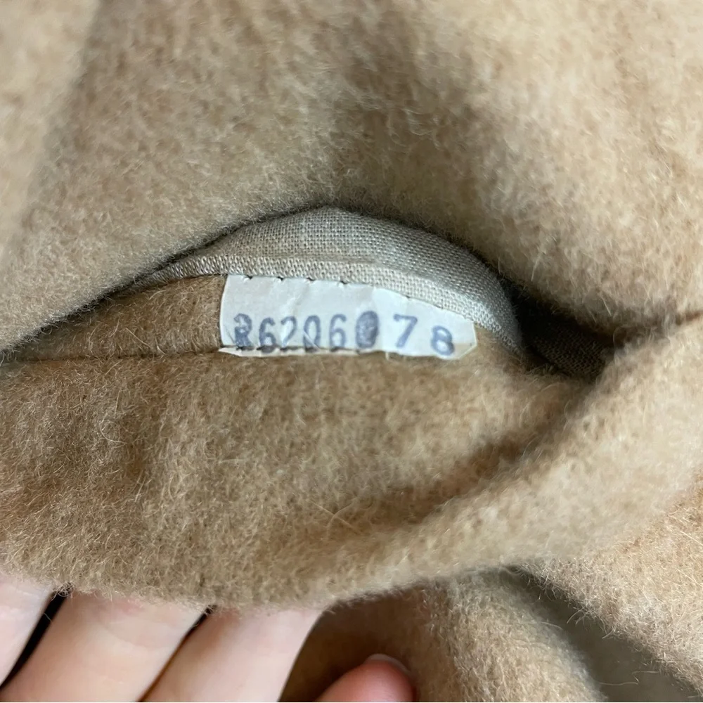 Vintage Camel Hair Blazer Men's Retro Suit Jacket Academic Professor Work Office